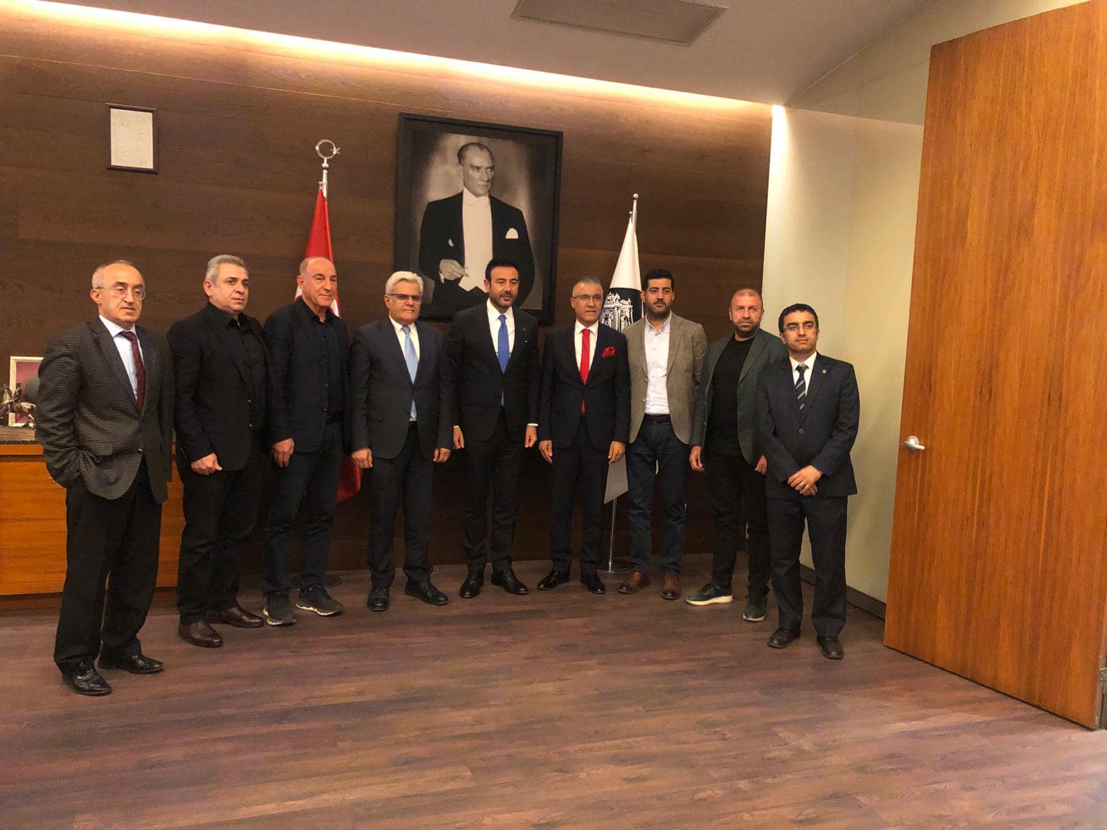 Beşiktaş Belediye Başkanı Sayın Rıza Akpolat’a Hayırlı Olsun Ziyareti