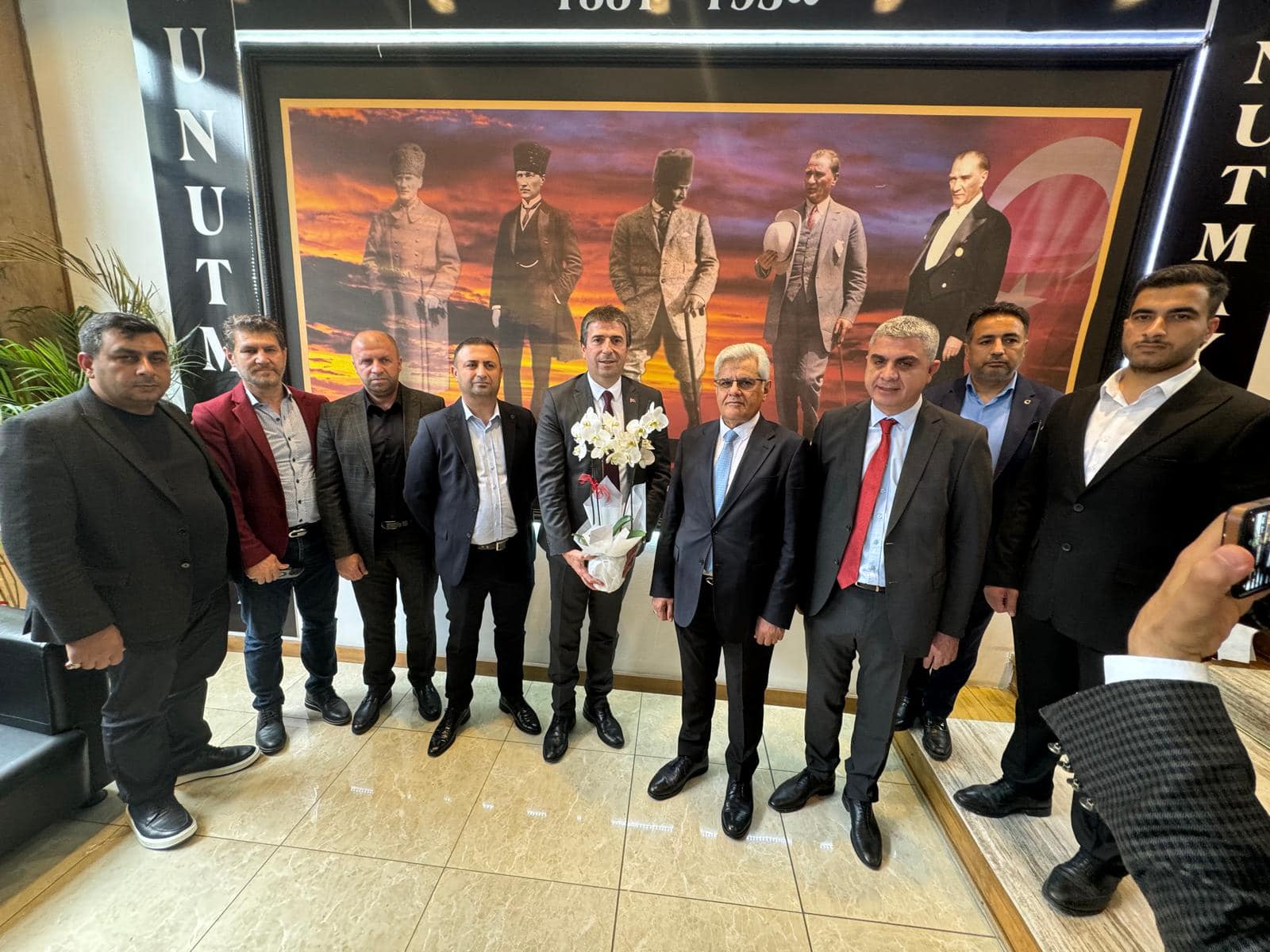 Çatalca Belediye Başkanı Sayın Erhan Güzel’e Hayırlı Olsun Ziyareti
