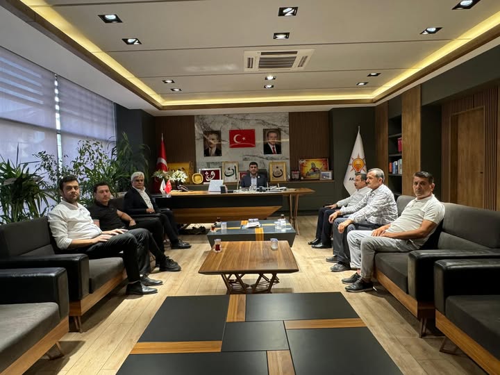 Ak Parti Mardin İl Başkanı Sayın Mehmet Uncu’ya Hayırlı Olsun Ziyareti