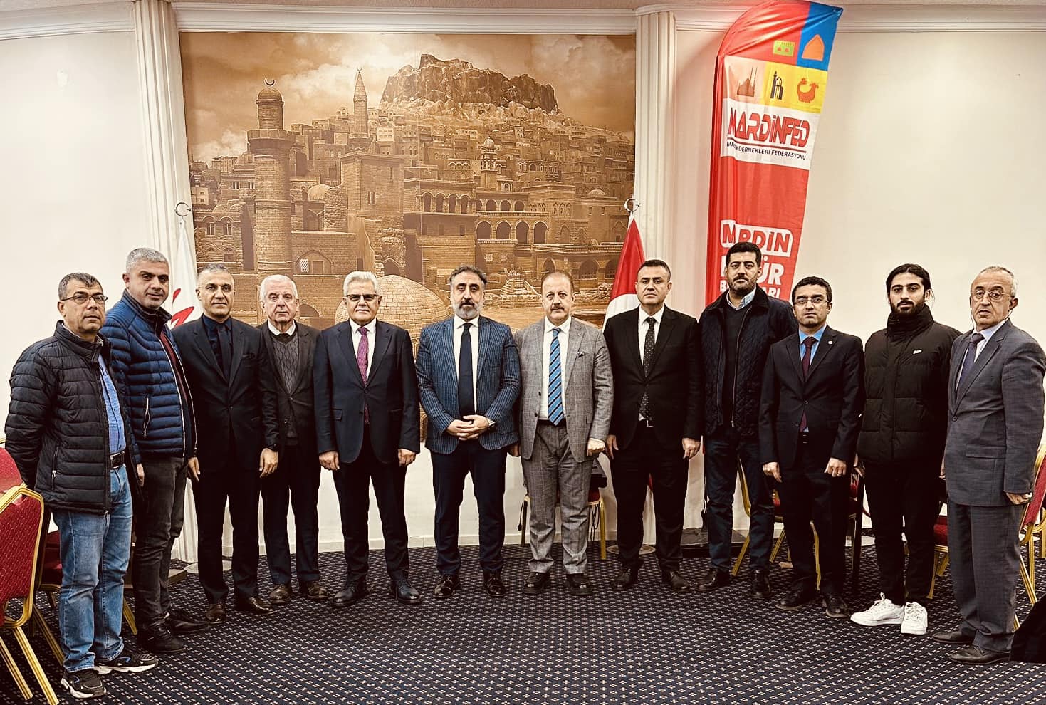 Artuklu Üniversitesi Rektörü ve Rektör Yardımcısı Federasyonumuzu Ziyaret Etti