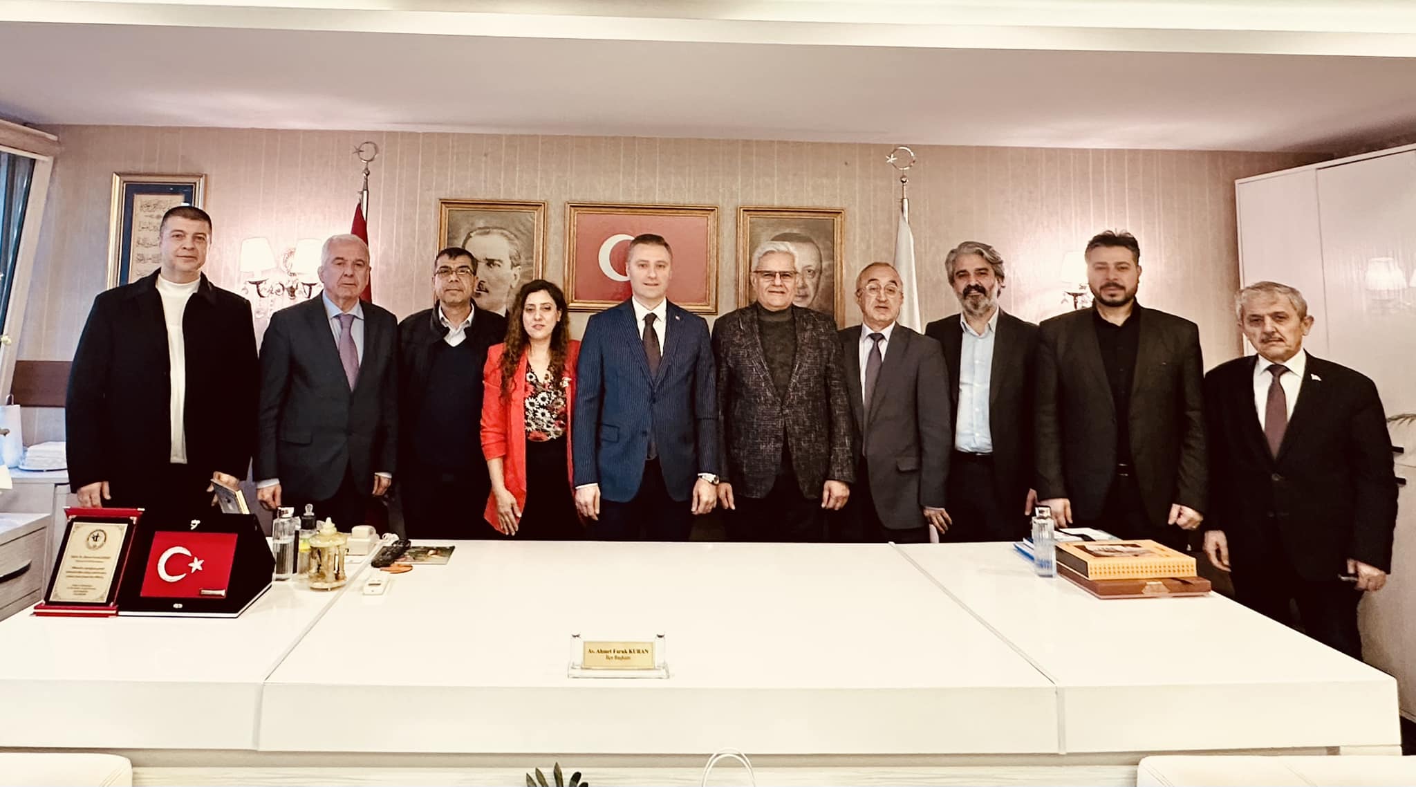 Bakırköy AK Parti İlçe Başkanlığı’na Hayırlı Olsun Ziyareti