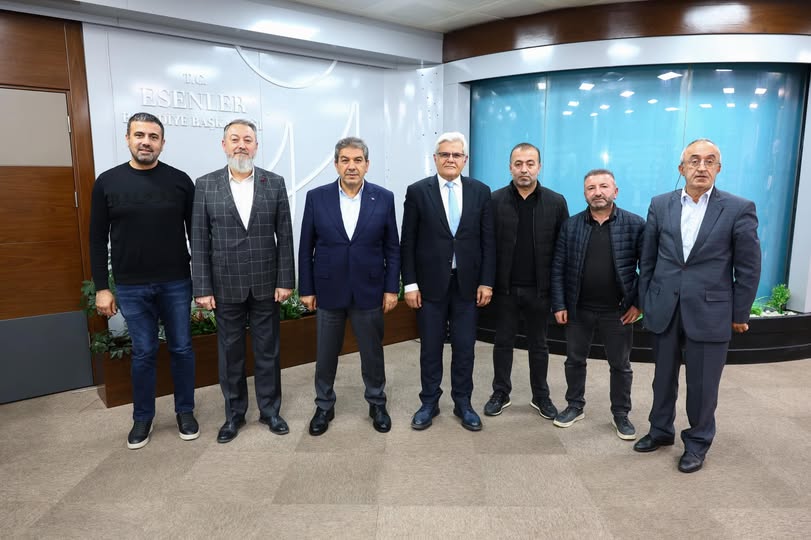 Esenler Belediye Başkanı Sayın Mehmet Tevfik Göksu’ya Ziyaret