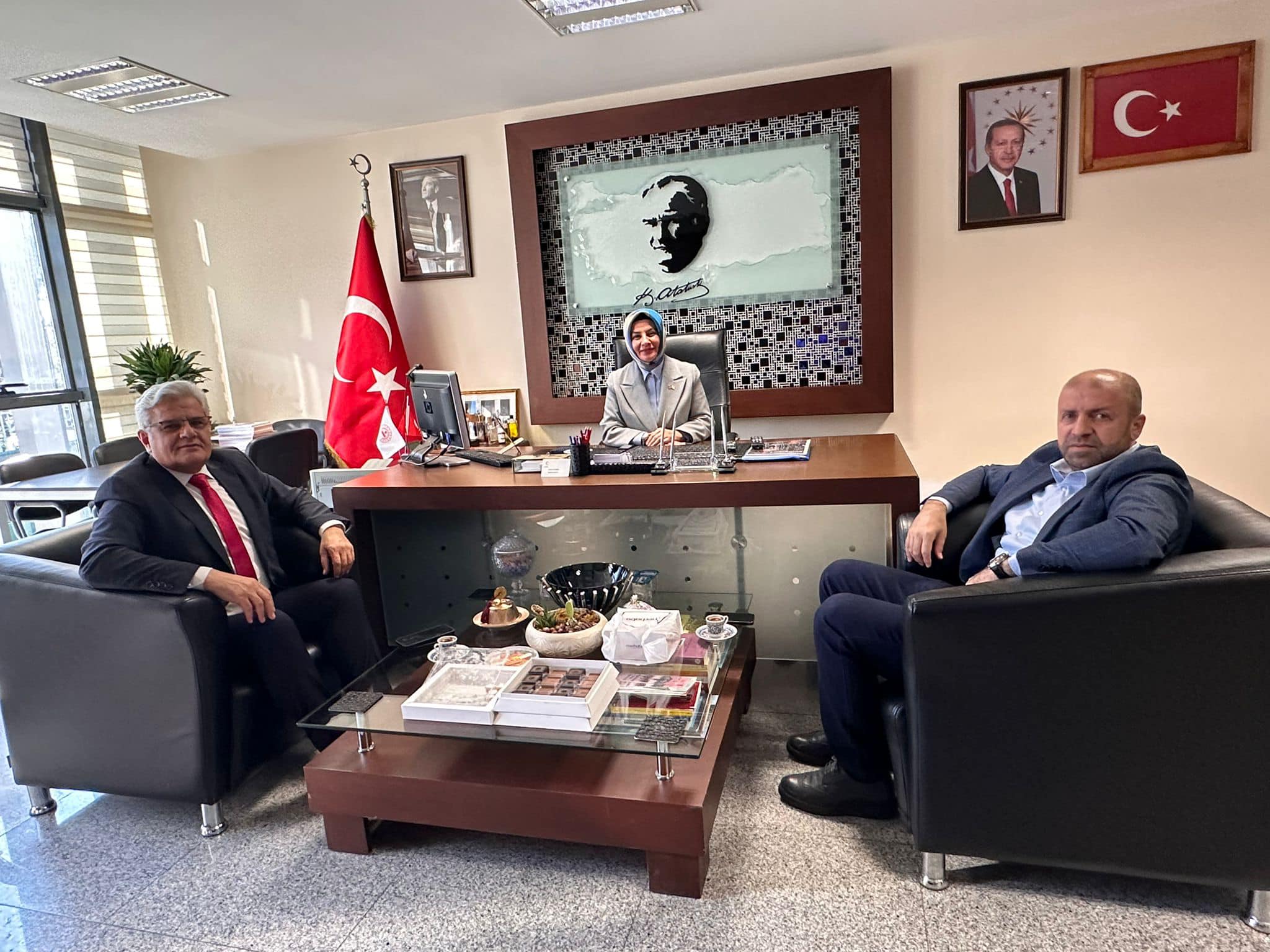 İller İdaresi Genel Müdürlüğü Daire Başkanı Sayın Suna Üstüner’e Ziyaret